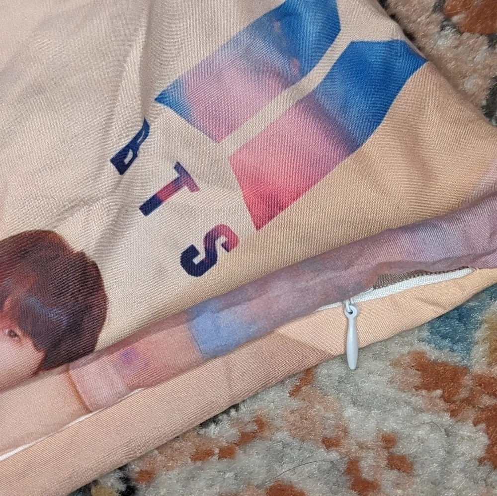 BTS KPop Persona Map of the soul zip up pillowcase